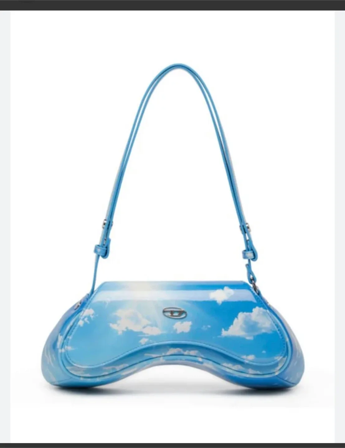 Diesel 2000s Cloud Print Shoulder Bag