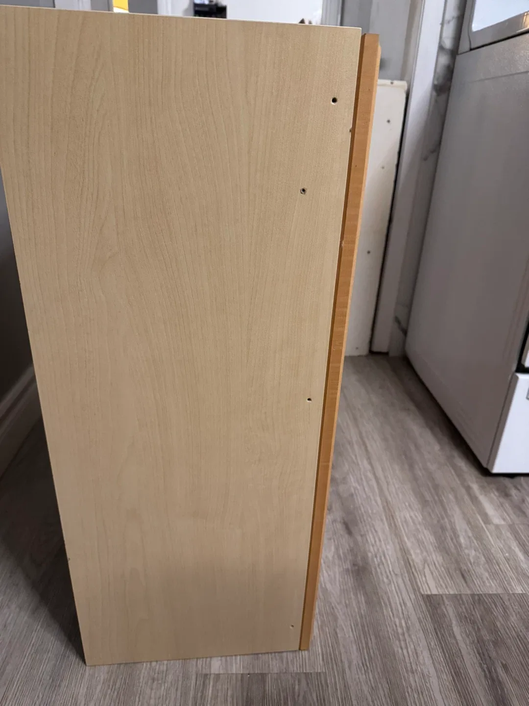 Wooden Cabinet with Glass Doors image indicator(4)