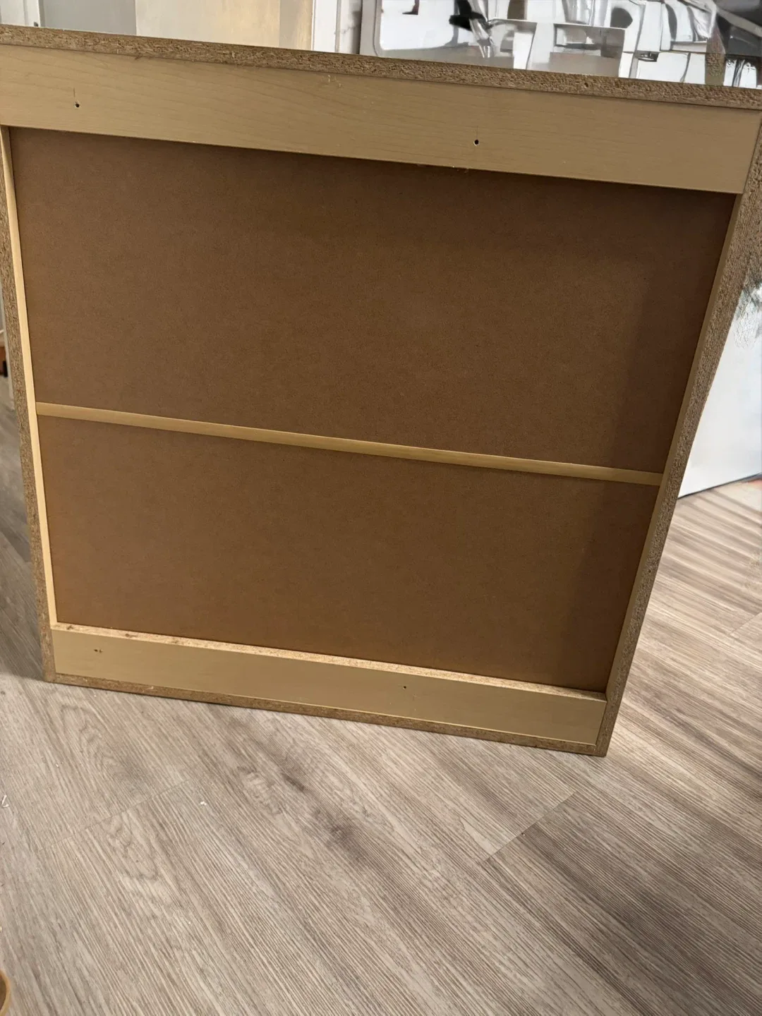 Wooden Cabinet with Glass Doors image indicator(6)