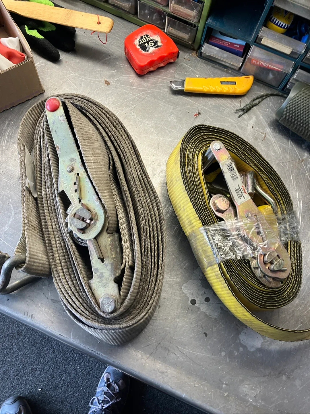 Ratchet Straps 2" x 27" 10,000 lb. Maximum