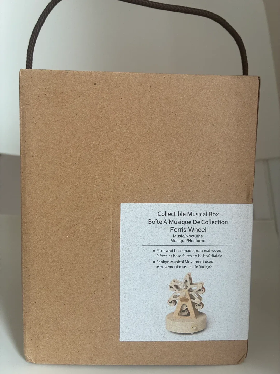 New Wooderful Life Ferris Wheel Music Box