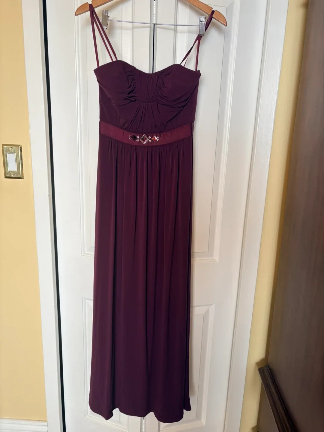 Max and Cleo Burgundy Dress - Size 6