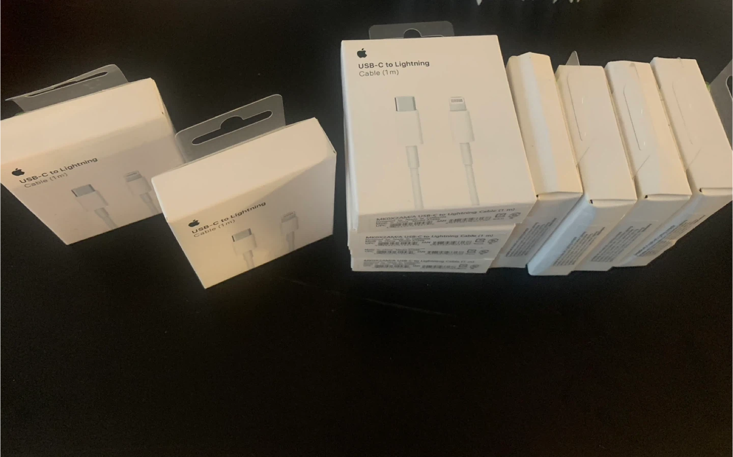 10 ct New Apple USB-C to Lightning Cable (1m)