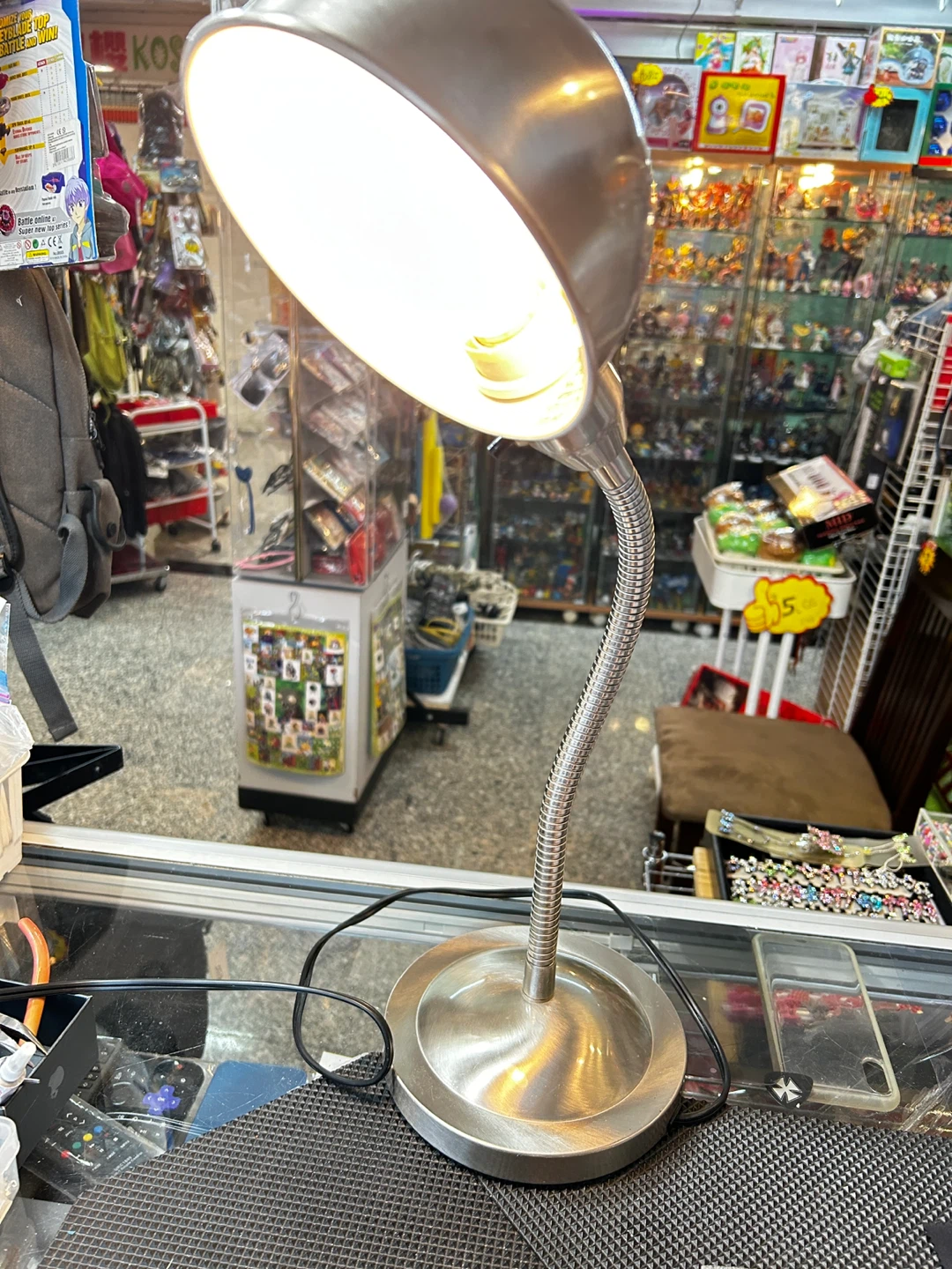 Silver Desk Lamp - photo 2