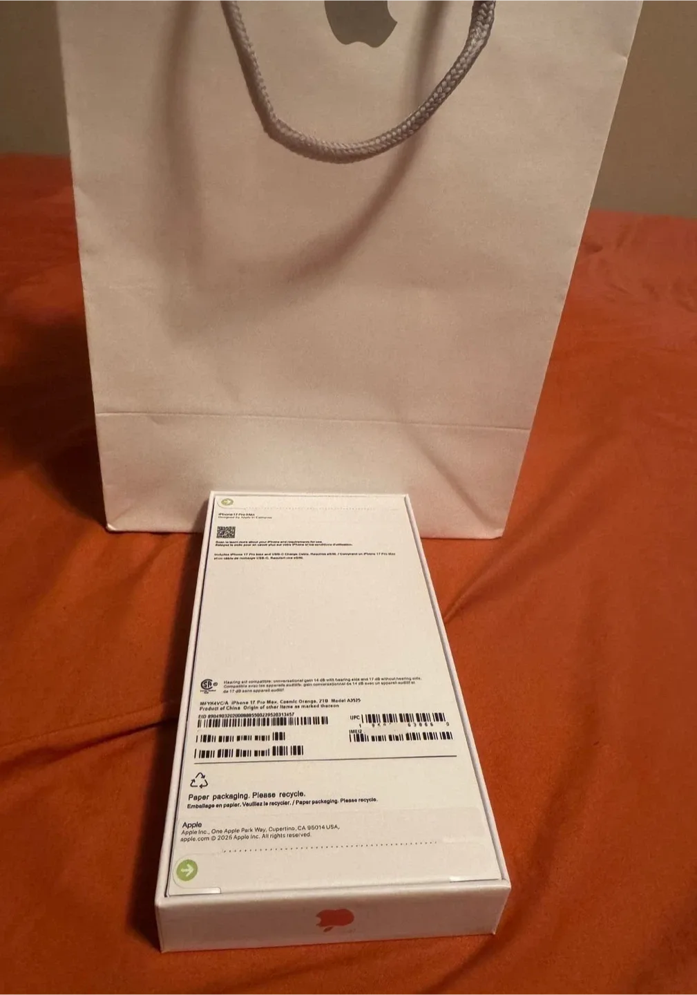 New Apple iPhone 17 Pro Max - Coral image indicator(3)