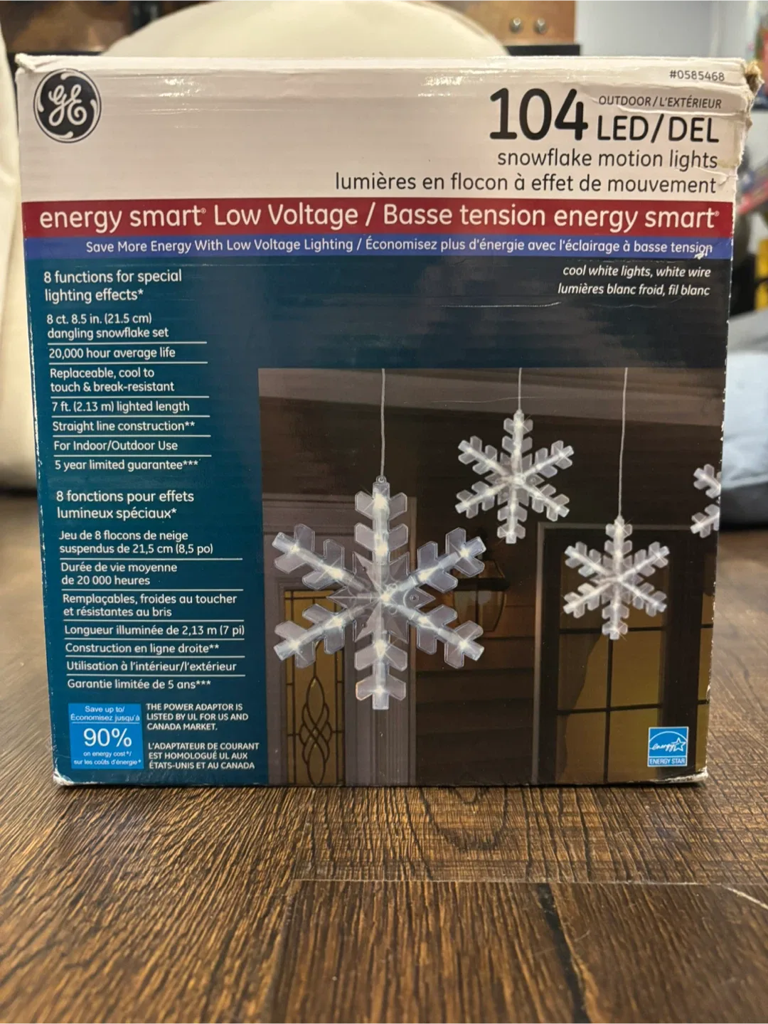Snowflake Motion Lights