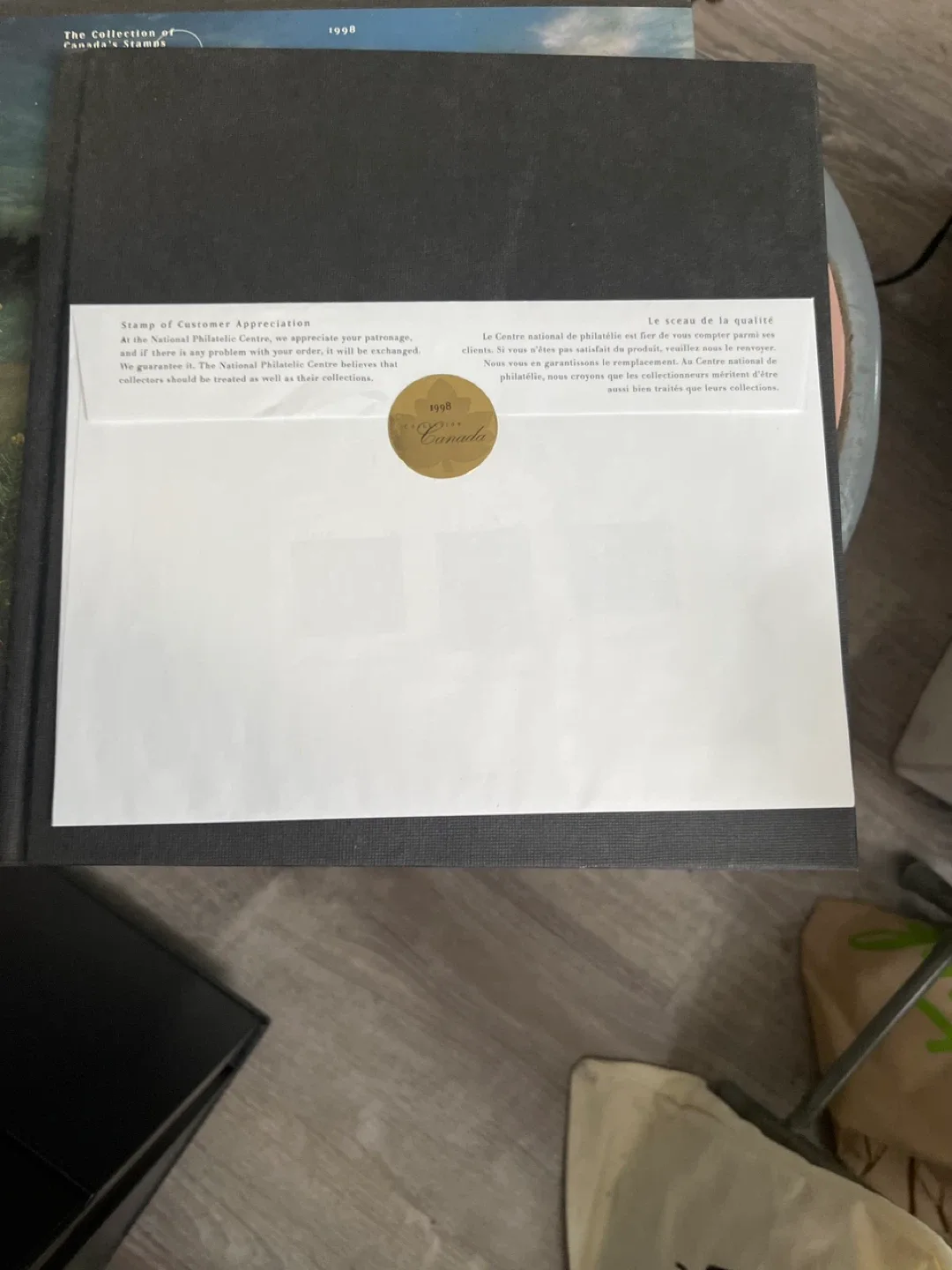 Collection Canada 1998 Stamp Book image indicator(6)