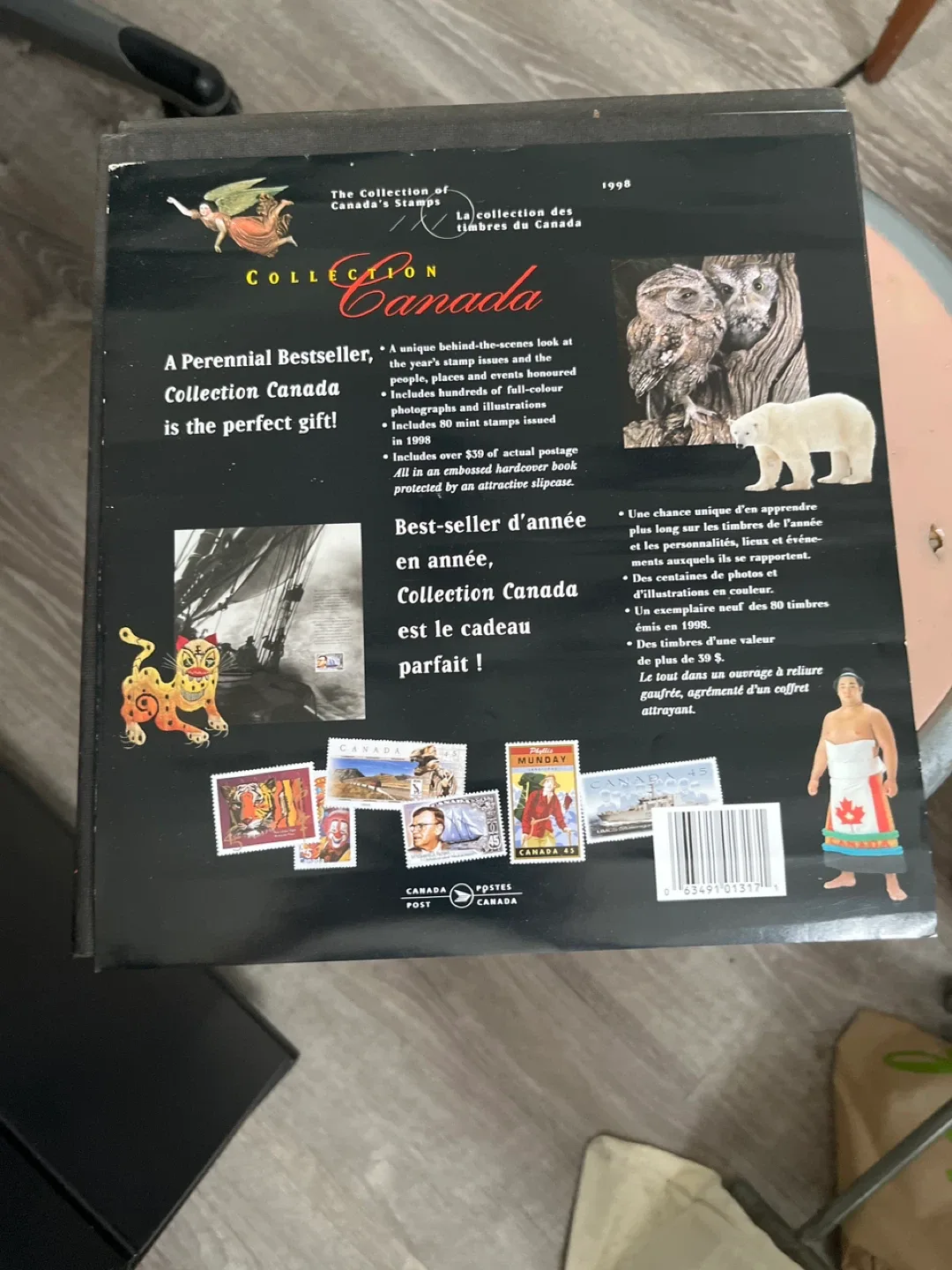 Collection Canada 1998 Stamp Book image indicator(4)