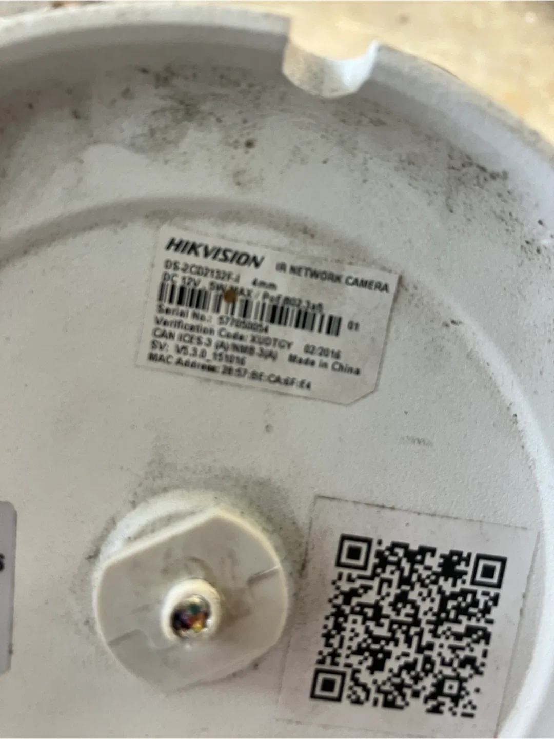 Hikvision IR Network Camera DS-2CD2132F-I image indicator(3)