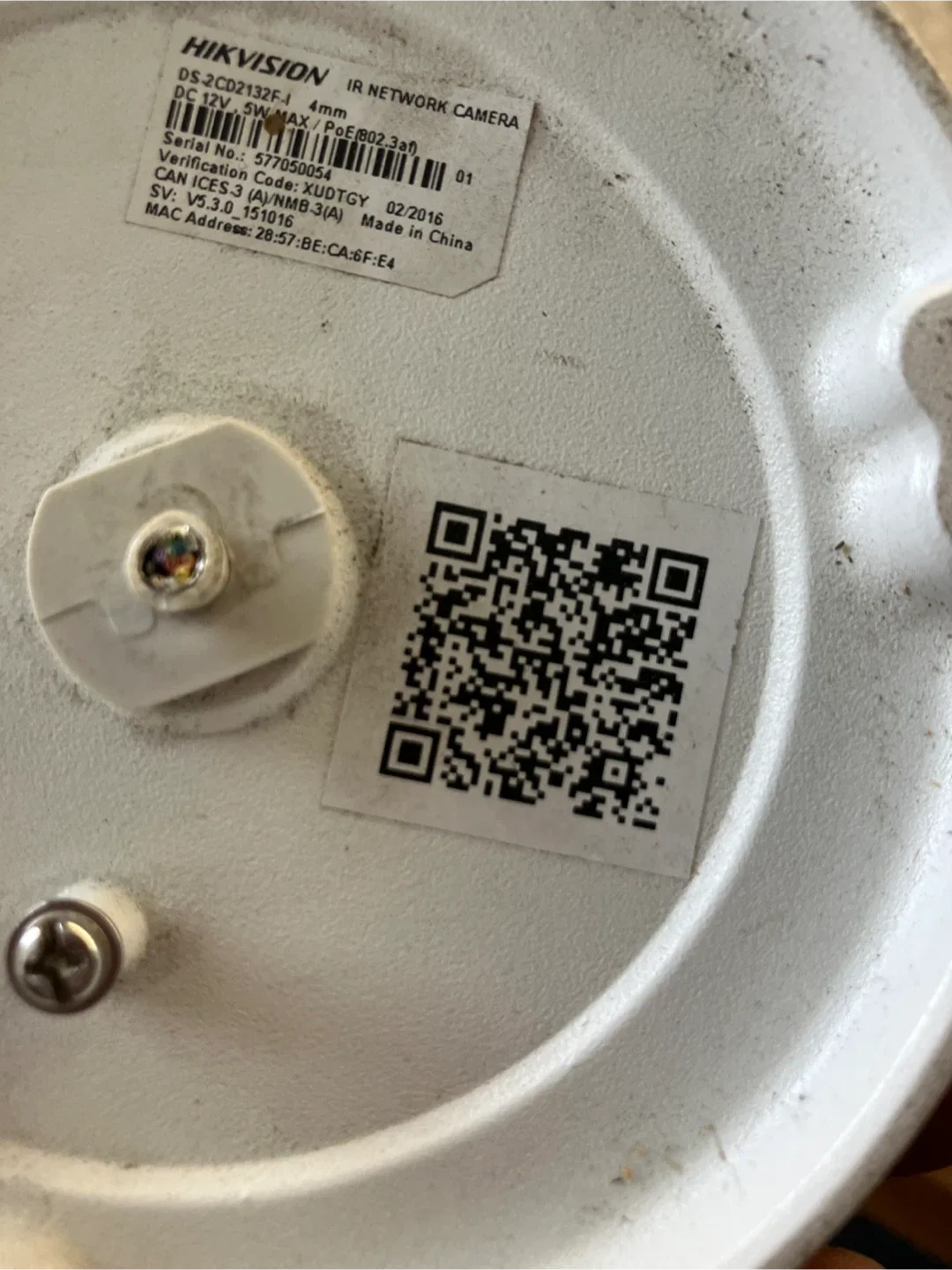 Hikvision IR Network Camera DS-2CD2132F-I image indicator(4)