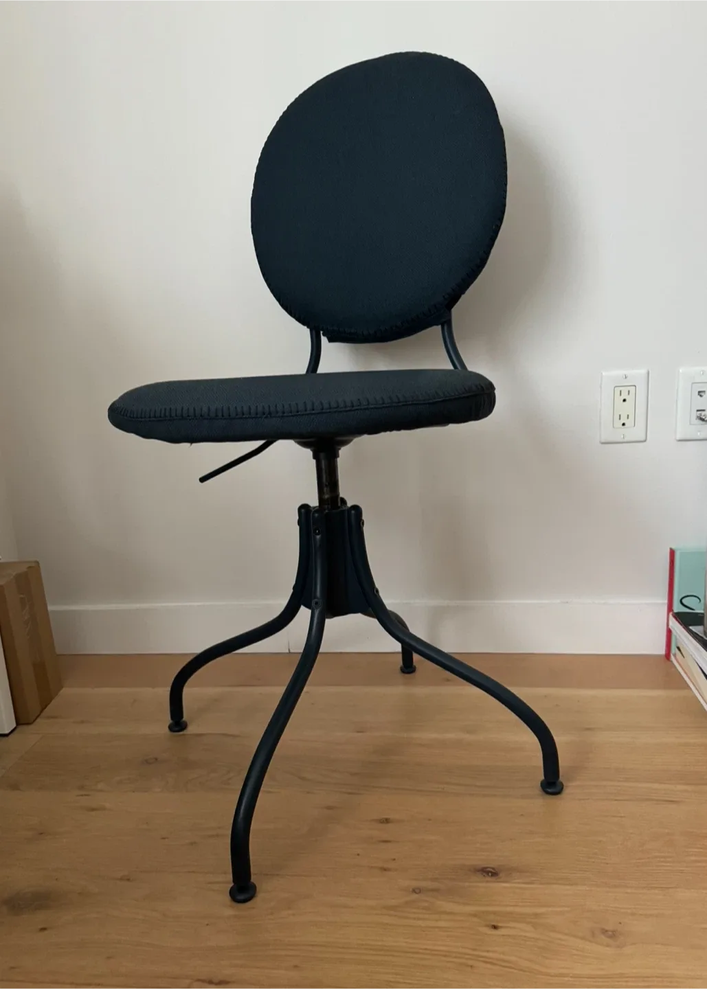 IKEA Dark Blue Swivel Chair "BJÖRKBERGET"Like New! TODAY!!