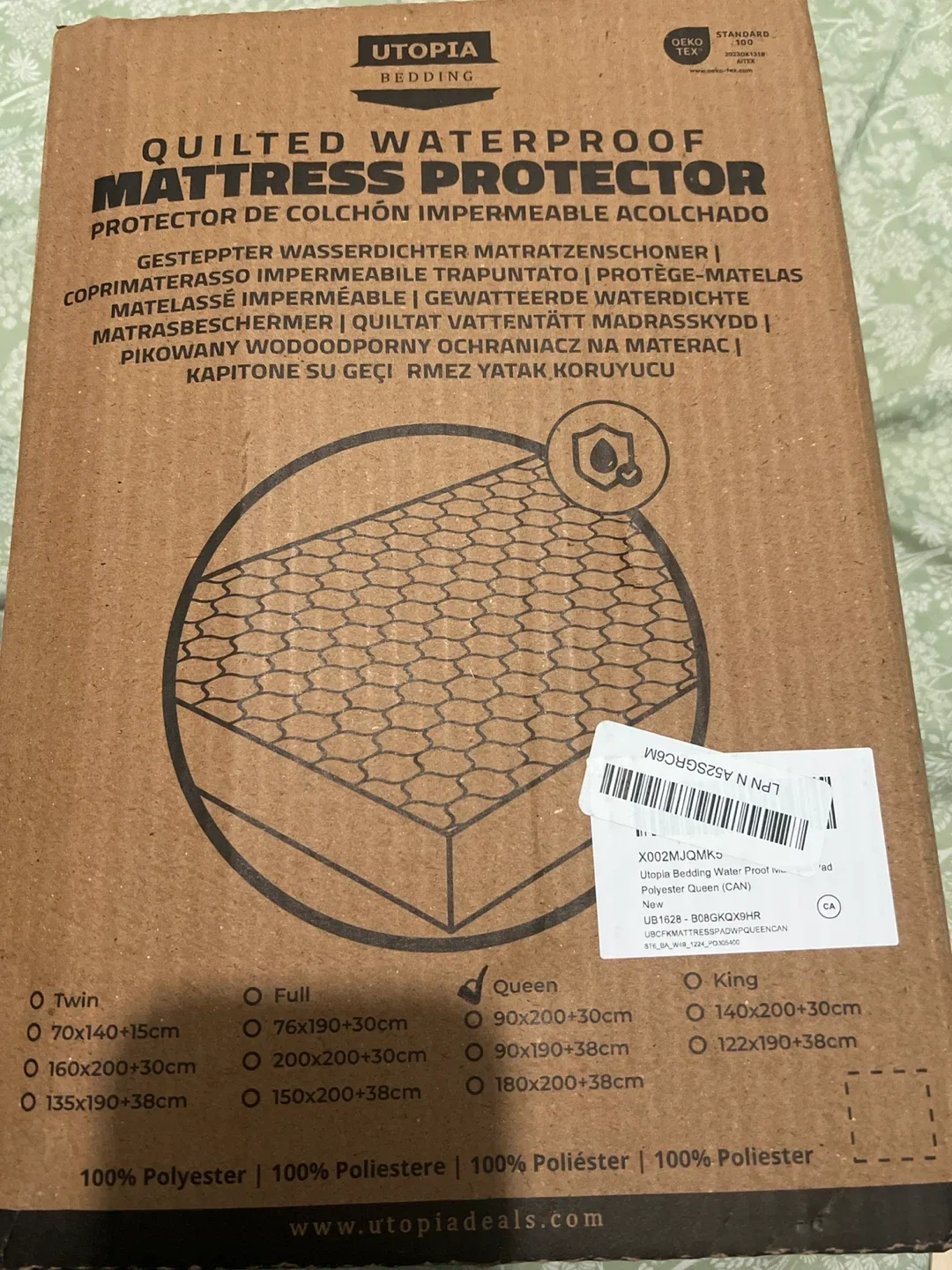 Mattress protector queen size image indicator(3)