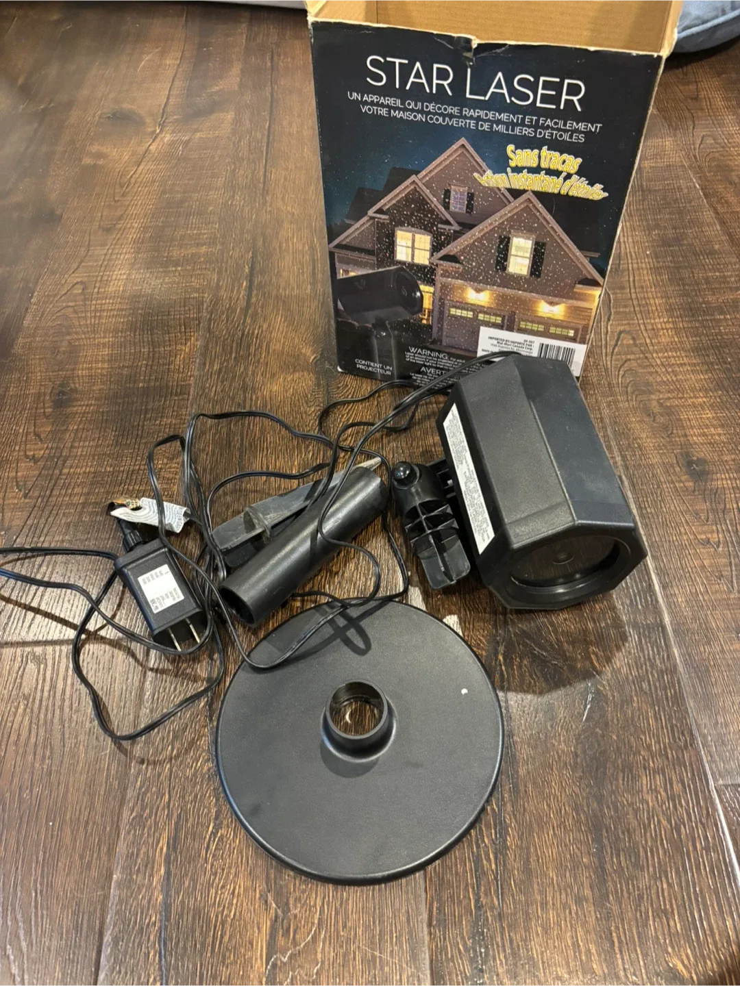 Everstar Star Laser Light Projector image indicator(2)