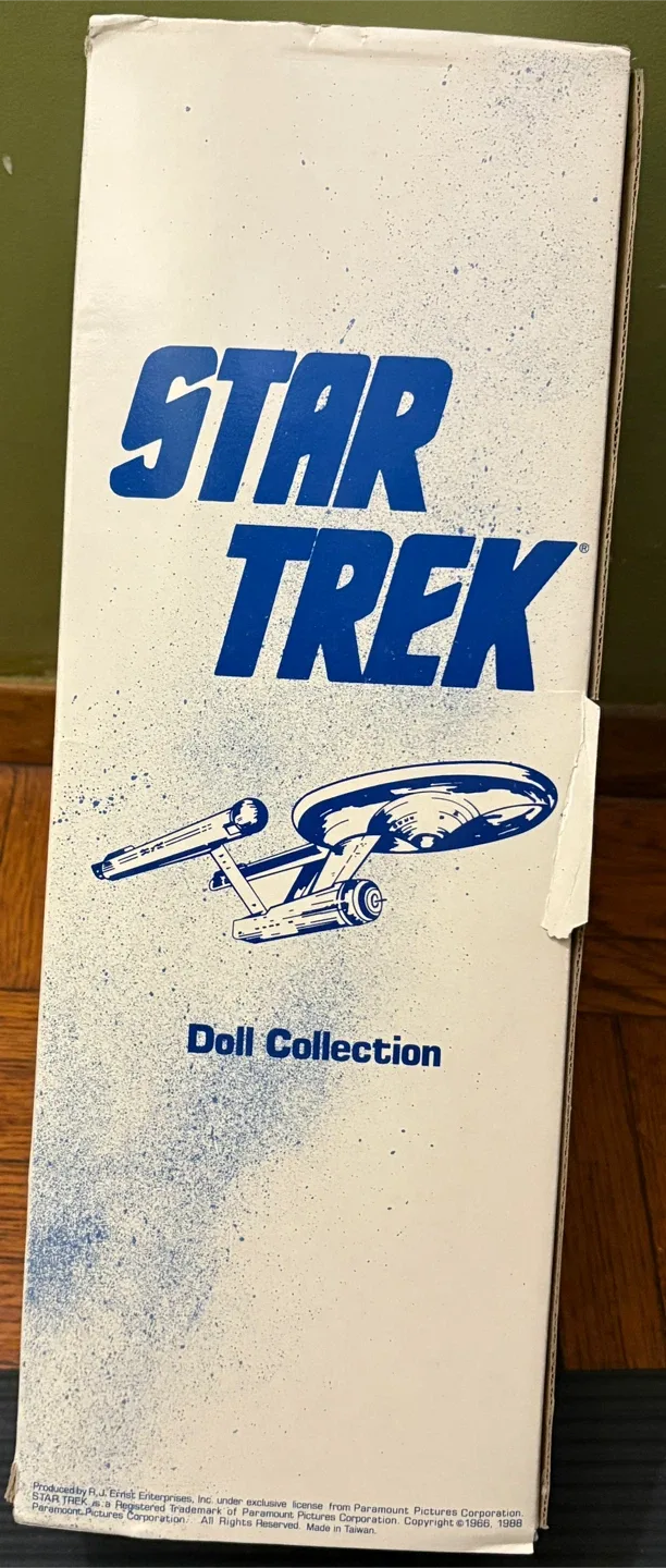Vintage Star Trek Cpt Kirk 14" Porcelain Doll image indicator(3)