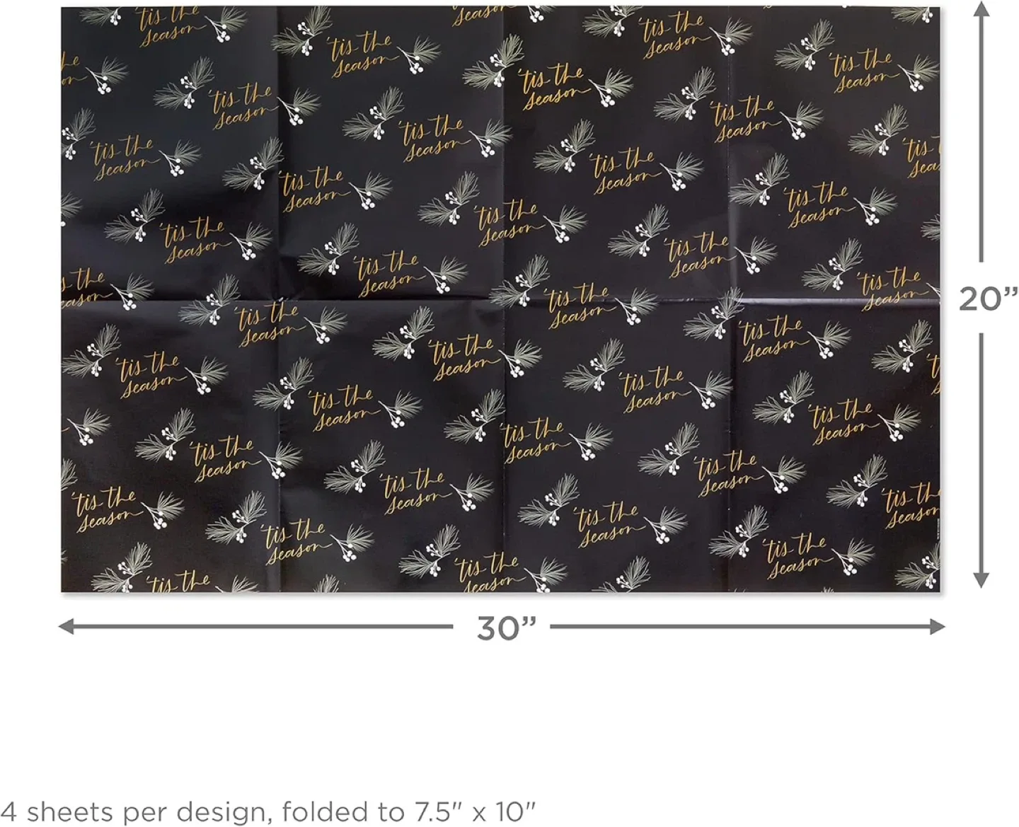 Hallmark Heavy Weight Gift Wrap Sheet Assortment #Cleanout image indicator(5)