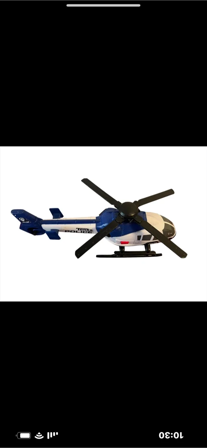 Tonka Police Helicopter Toy