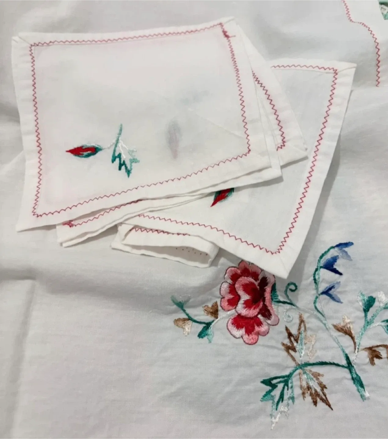 Vintage European Table Linens Sets