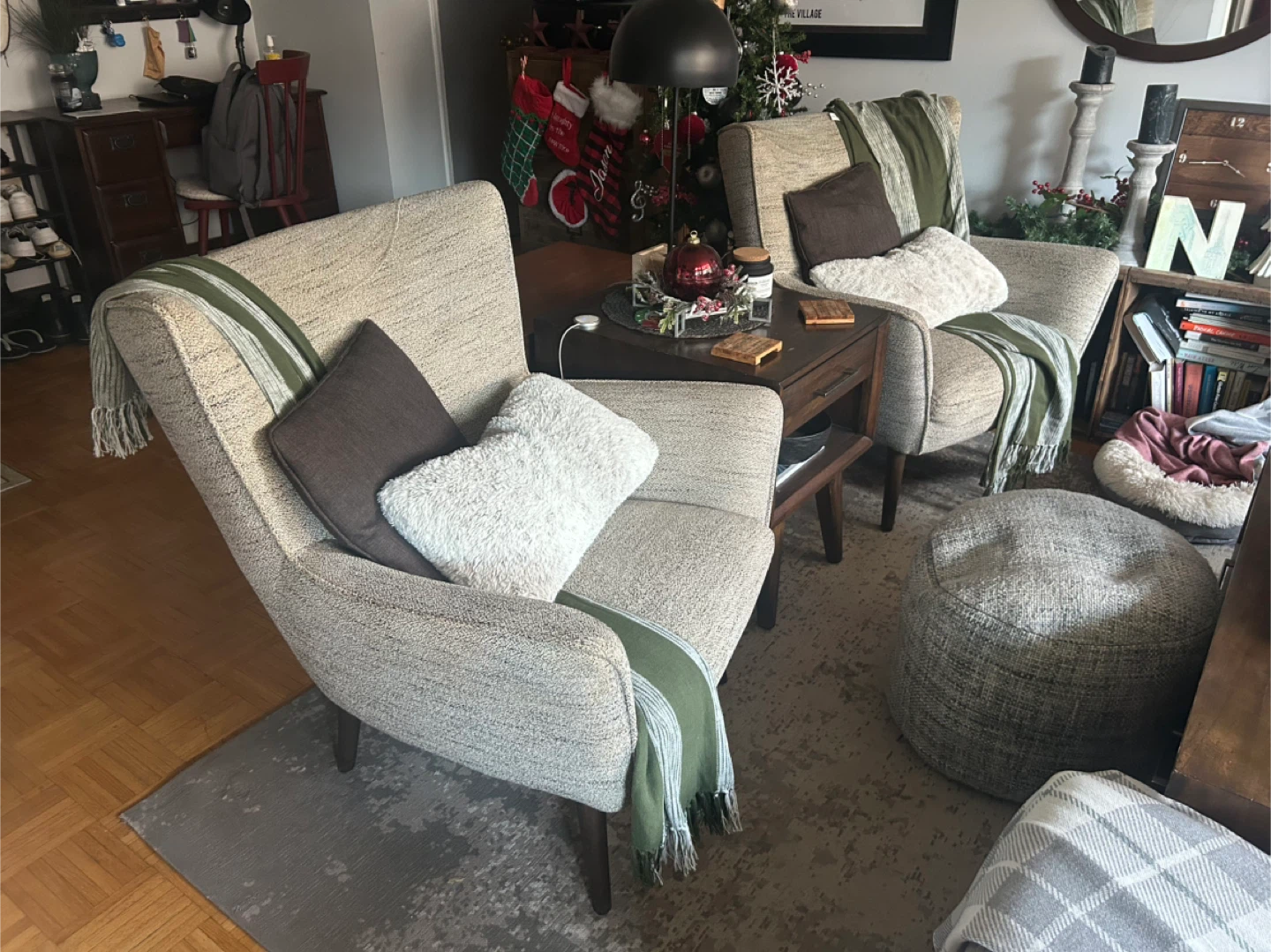 Urban Barn Diablo Armchair - Dara Gravel