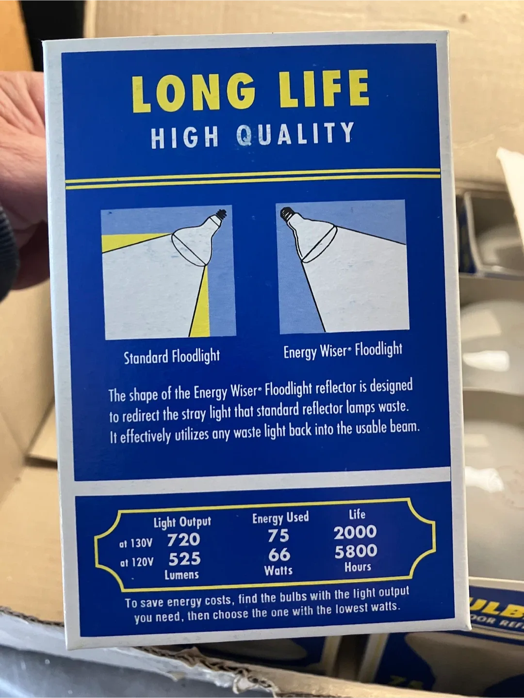 Bulbrite & Philips Reflector Flood Light Bulbs image indicator(5)