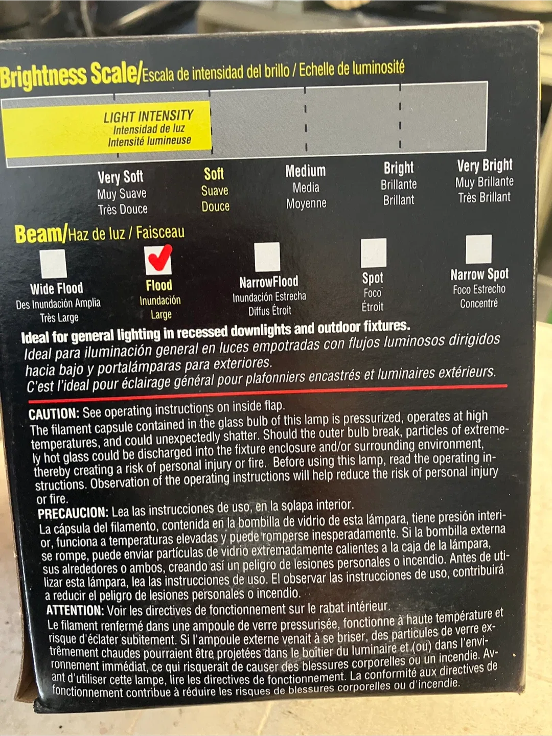 Bulbrite & Philips Reflector Flood Light Bulbs image indicator(2)