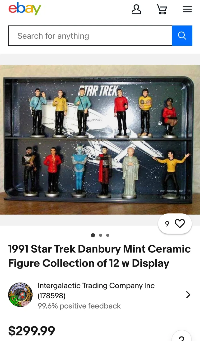 Star Trek Danbury Mint Figure Collection
