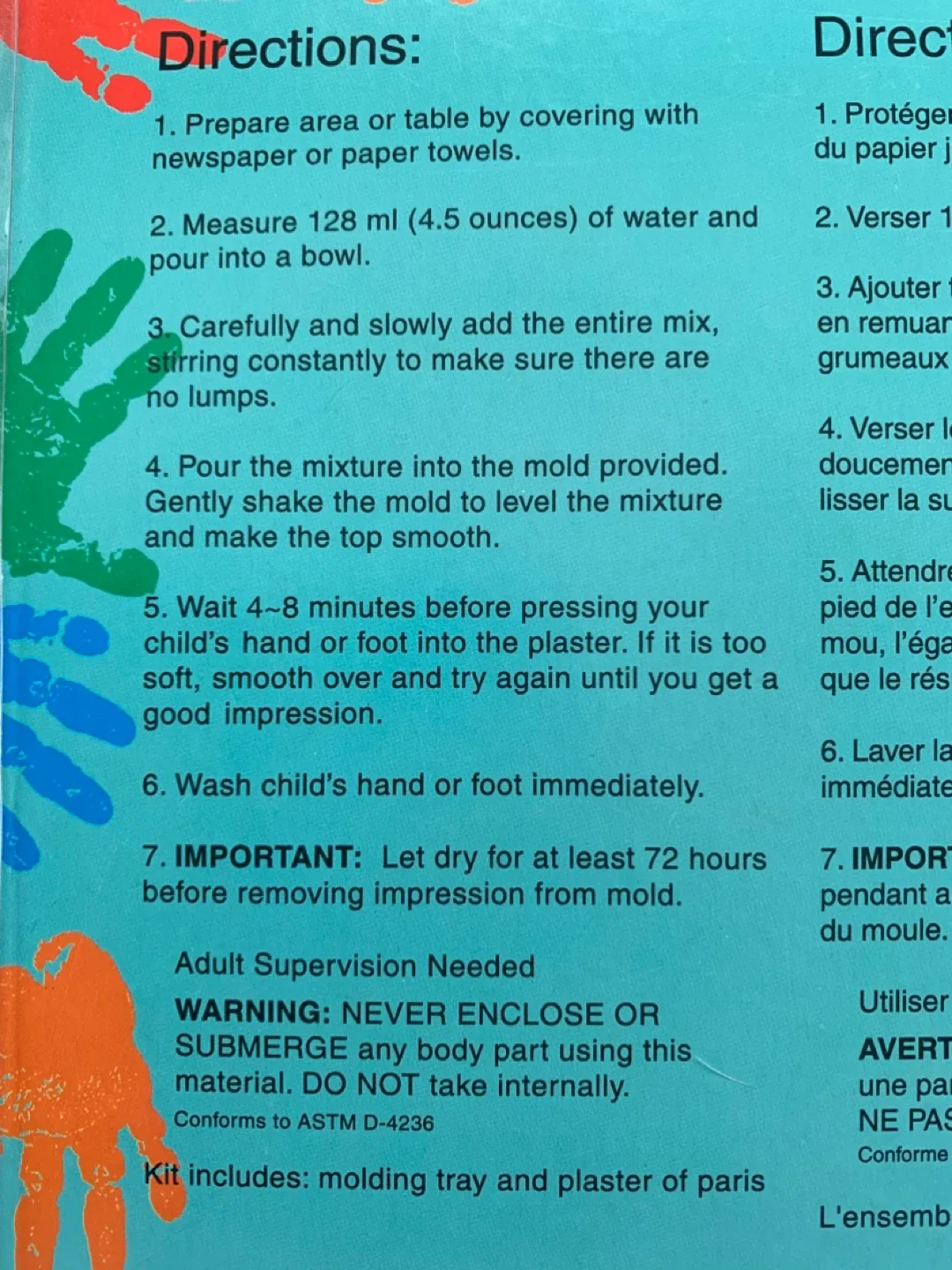 #Cleanout - Hand (Foot) Clay Print Kit image indicator(3)
