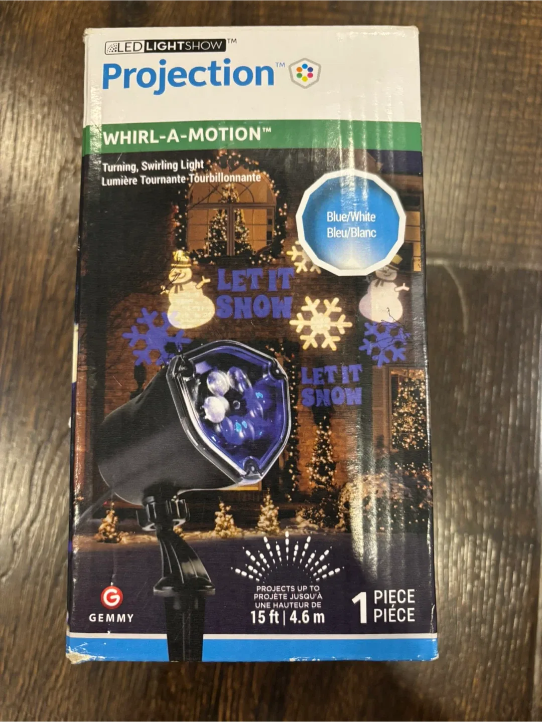 LED LightShow Projection Whirl-A-Motion