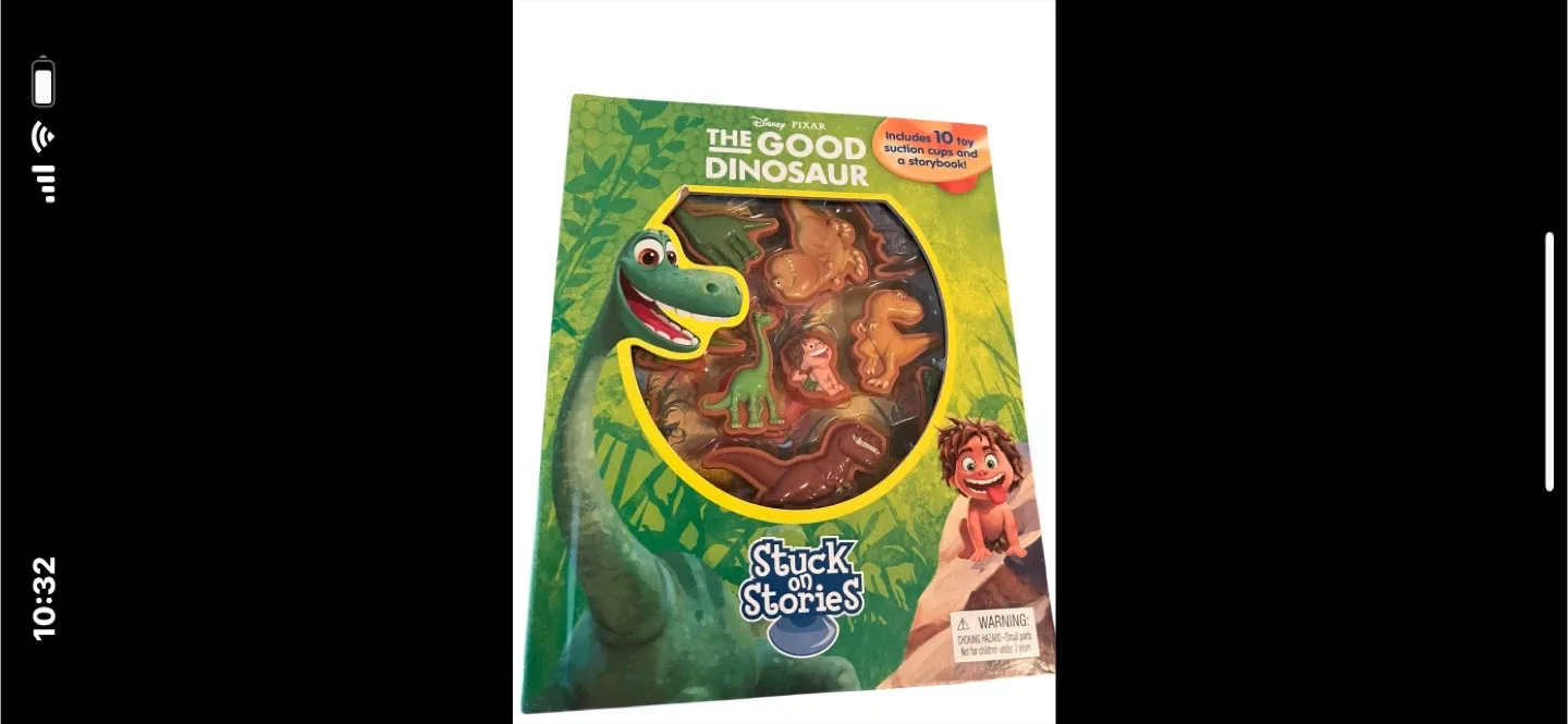 The Good Dinosaur Stuck on Stories Book