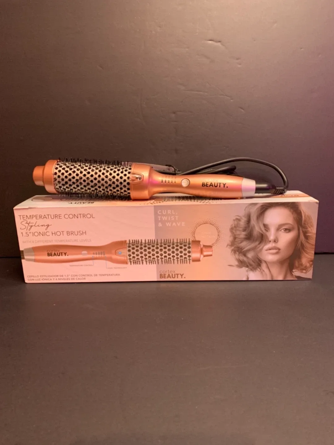 New Cortex 1.5” Ionic Styling Brush