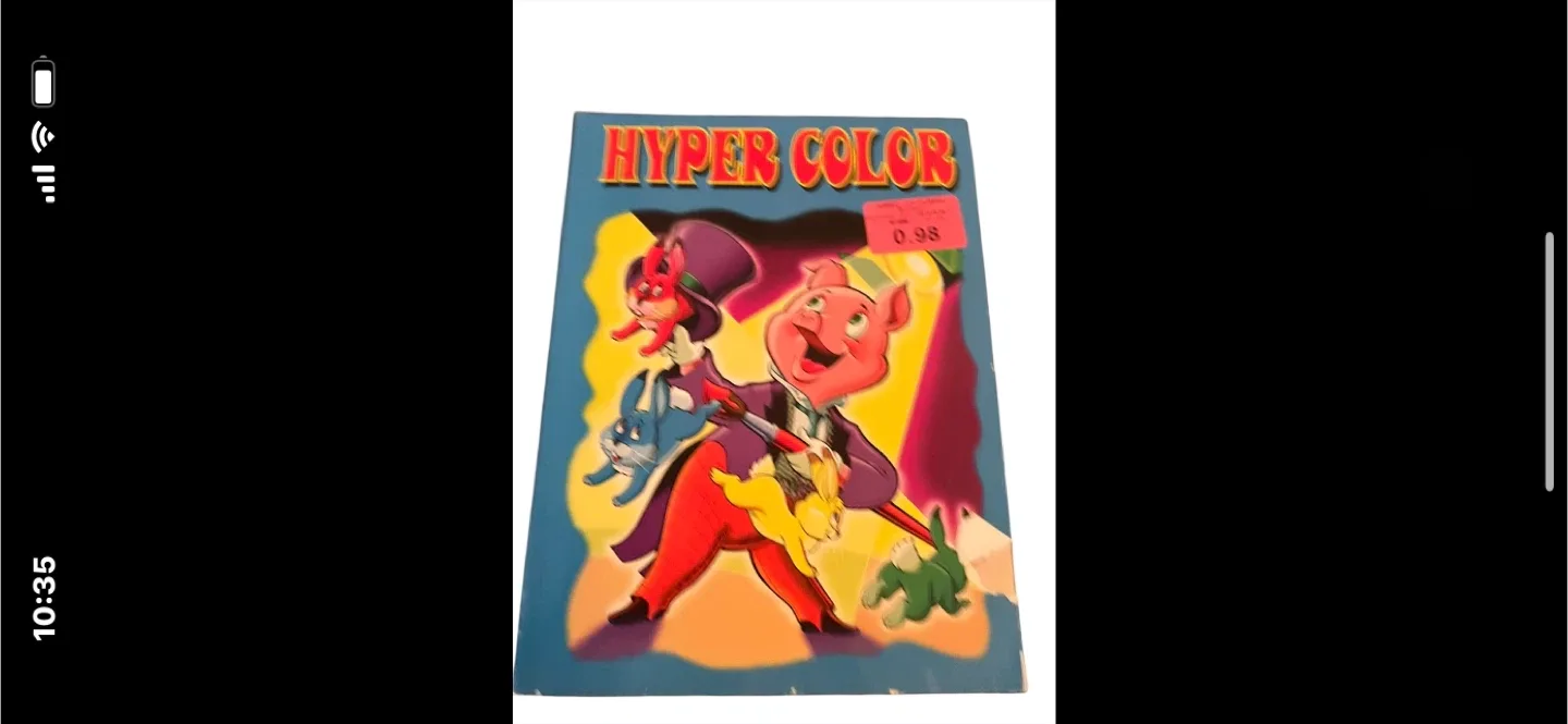 Hyper Color Activity Book