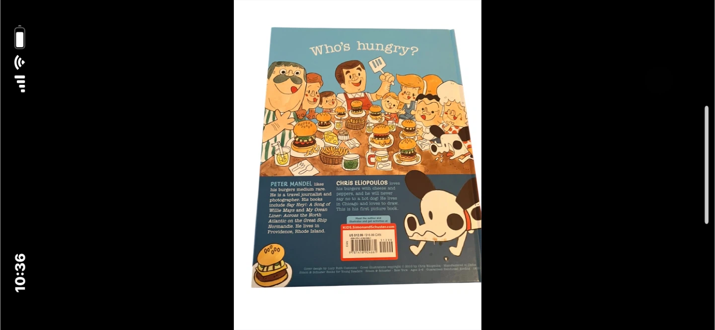 Bun, Onion, Burger Book by Peter Mandel - photo 2