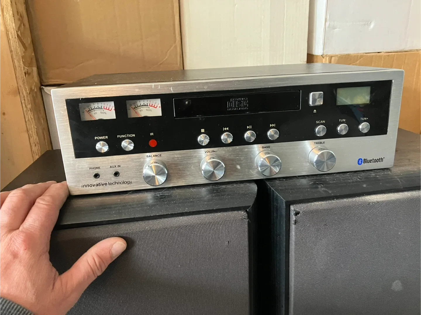 Innovative Technology Stereo System & Speakers image indicator(2)