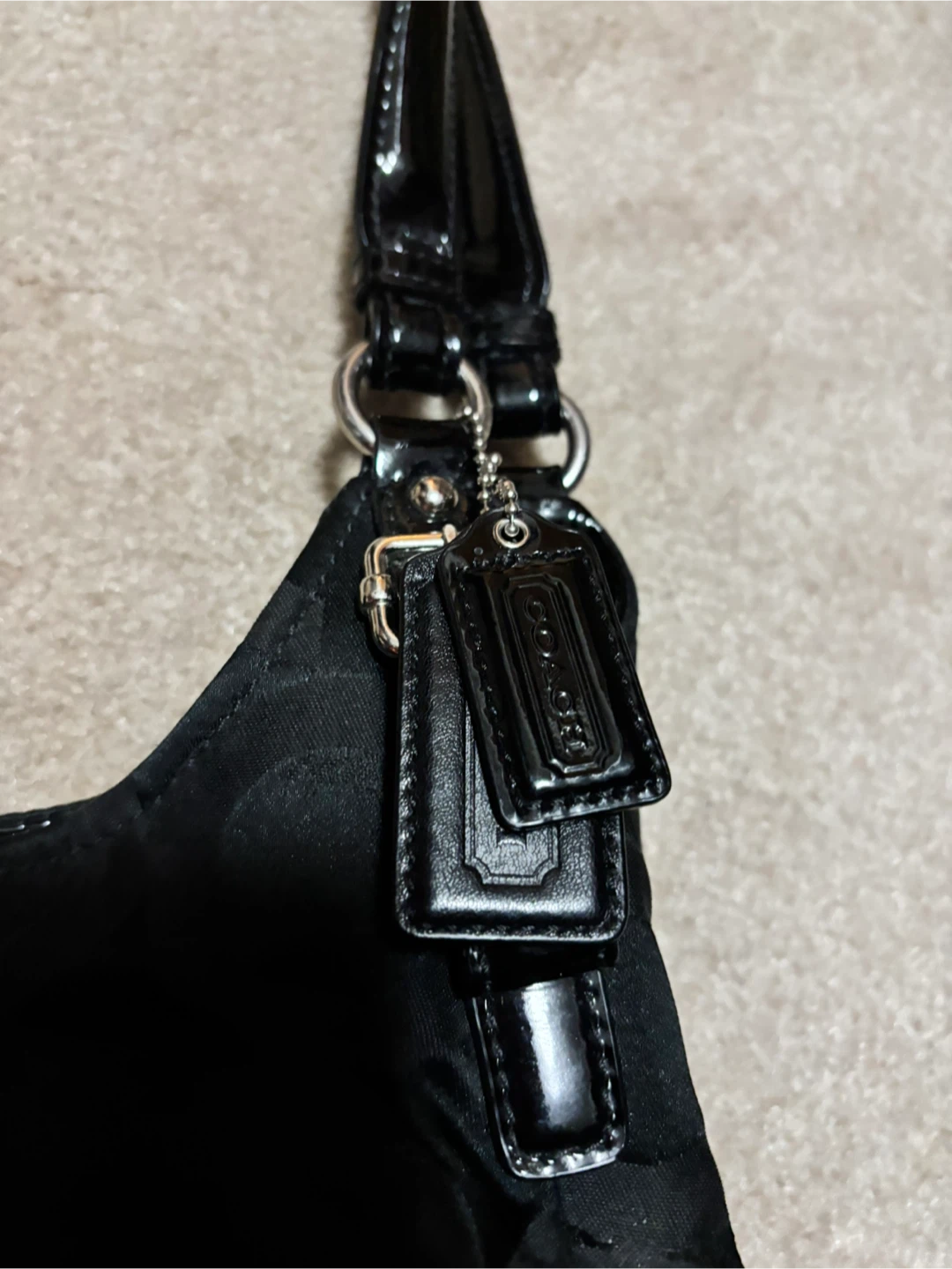 Coach Black Hobo Bag - photo 2