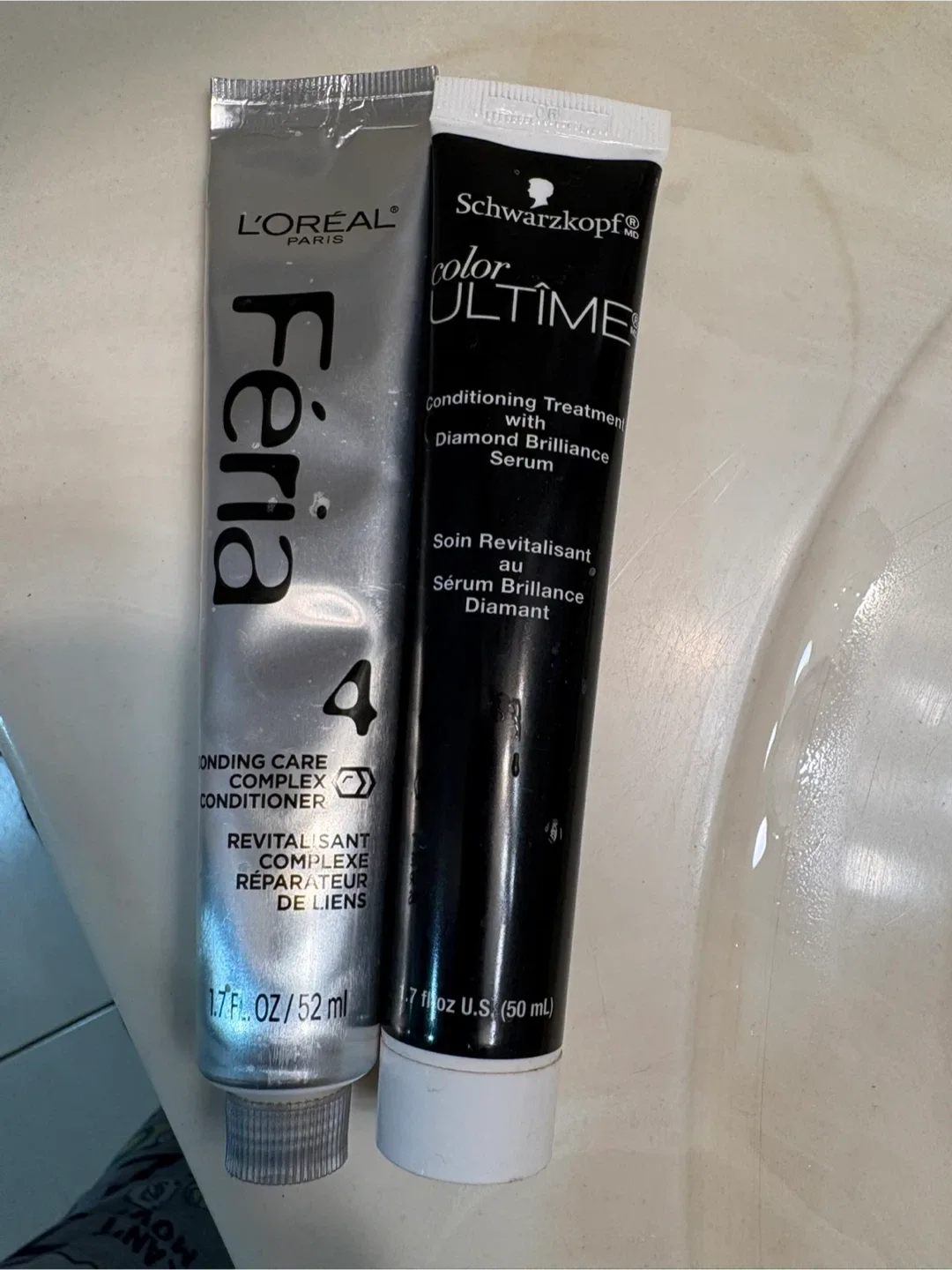 L'Oreal Feria Conditioner & Schwarzkopf Color Ultime Hair Serum