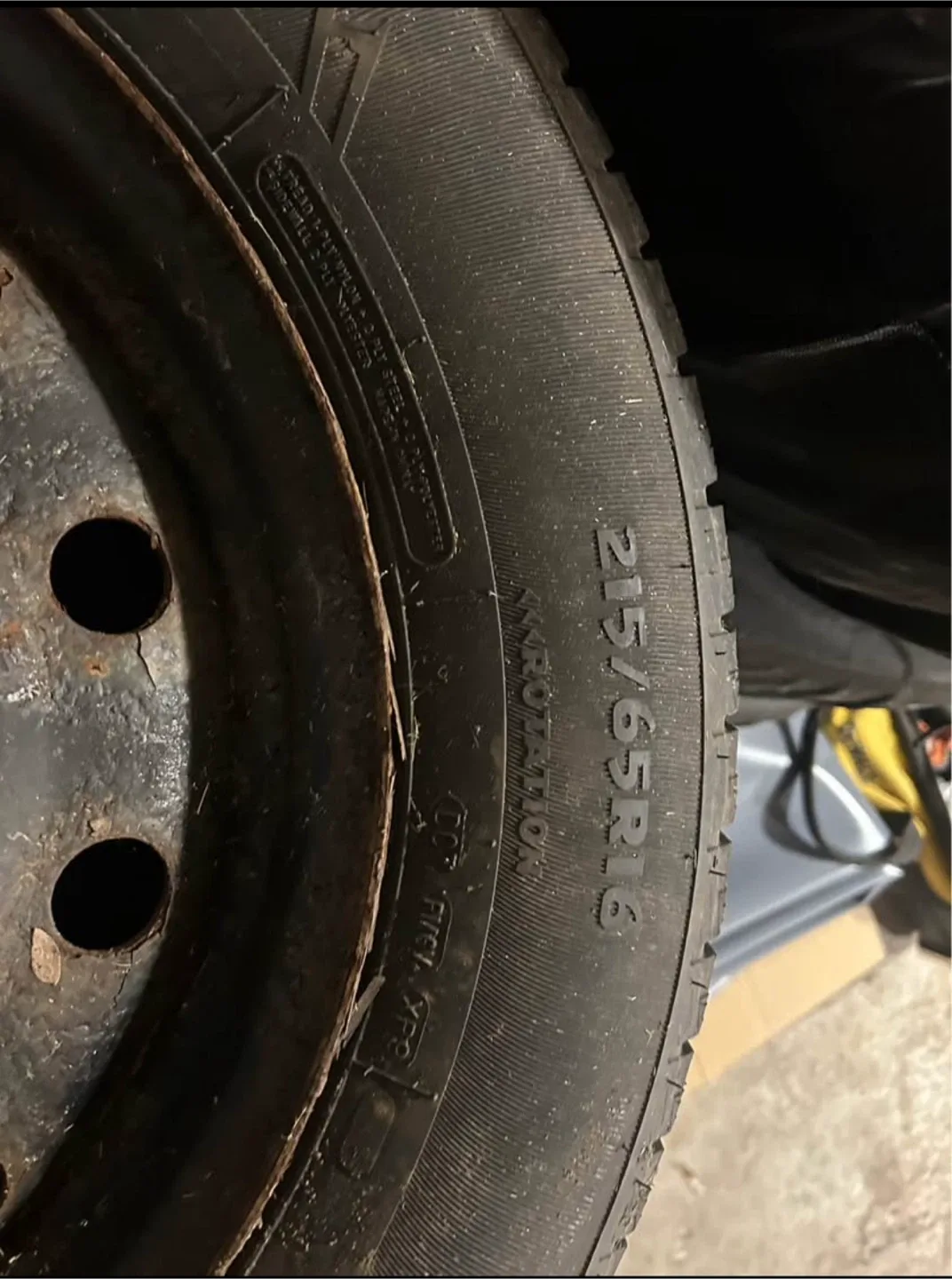 Motomaster Winter Tires 215/65R16