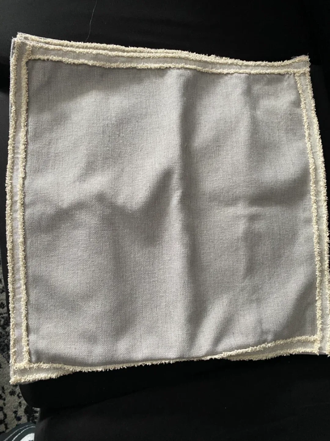 Square Grey Pillow Covers image indicator(5)