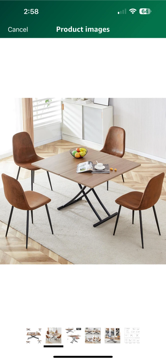 Convertible Coffee/Dining Table - Excellent condition!