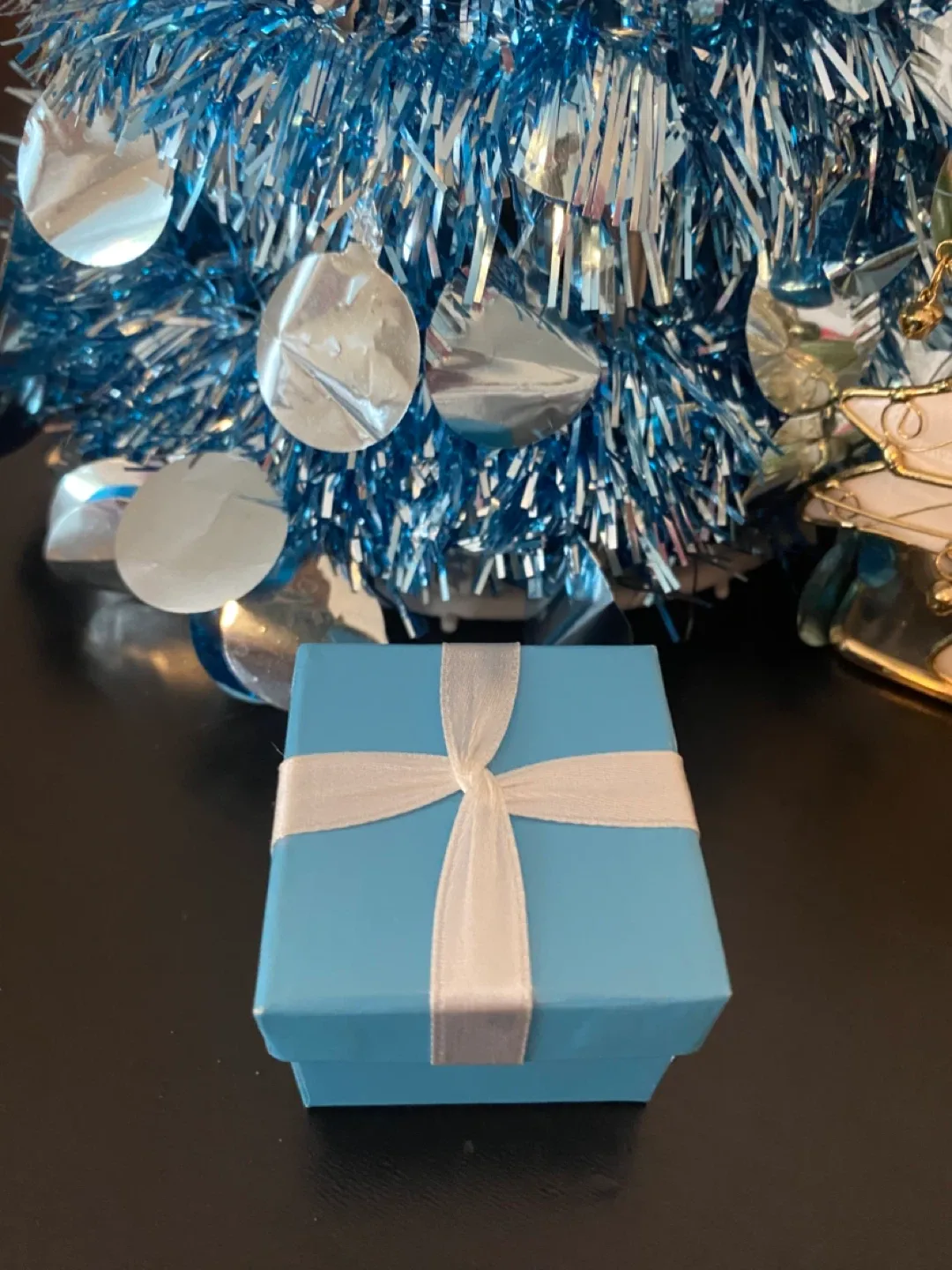 Sterling Silver Christmas Bow Earrings!