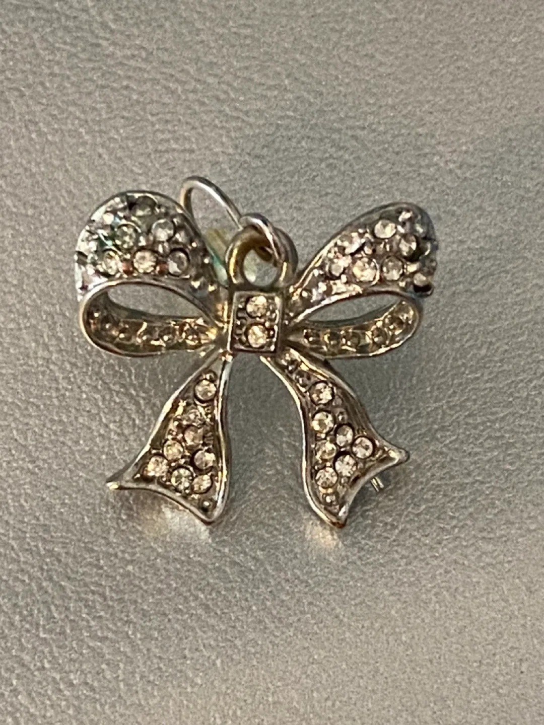 Sterling Silver Christmas Bow Earrings! image indicator(4)