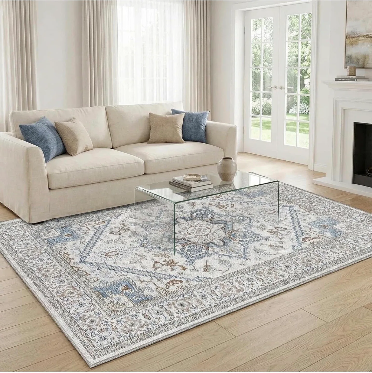 Area Rug - Soft Surface, Non-Slip, Durable