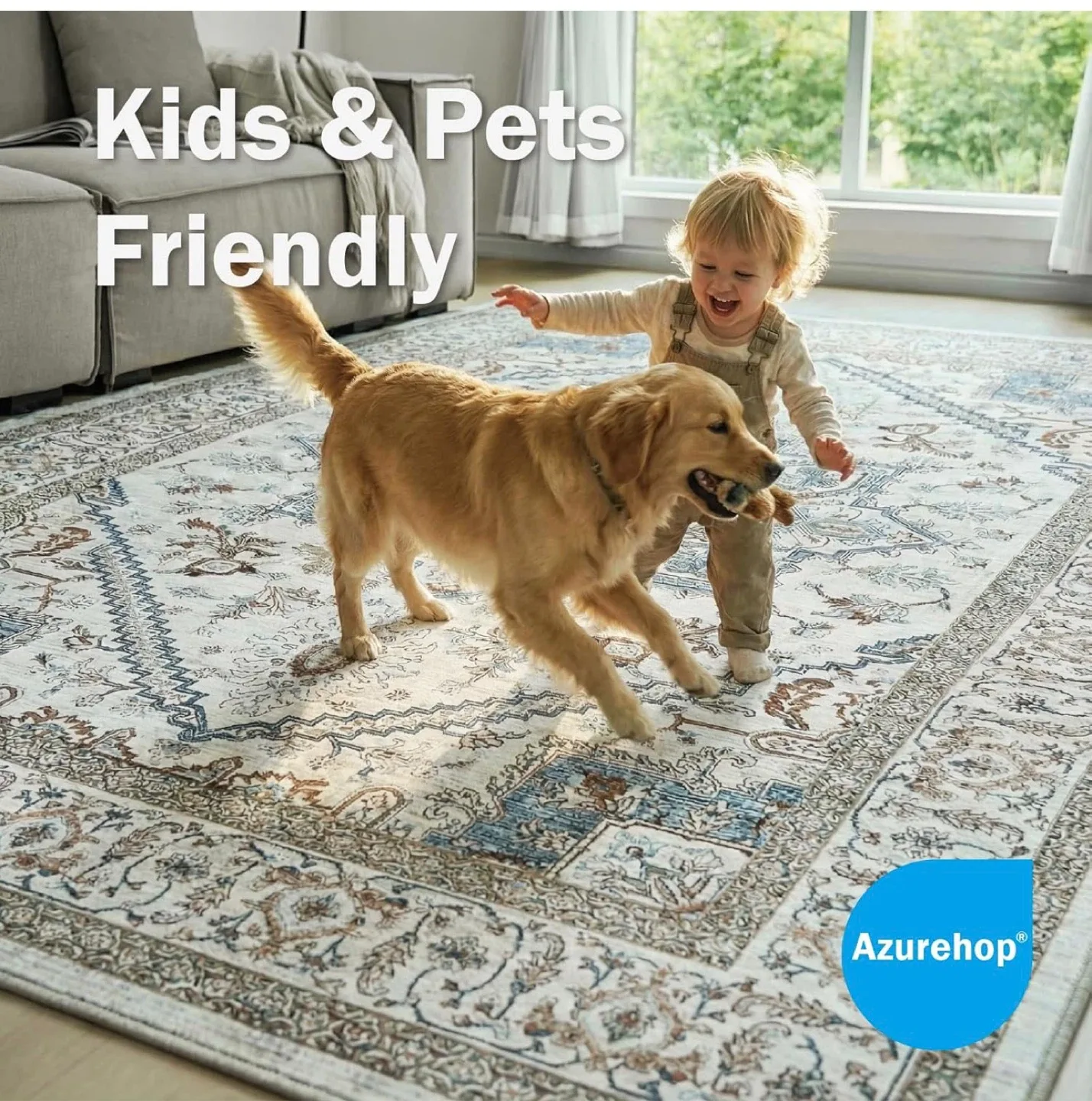 Area Rug - Soft Surface, Non-Slip, Durable image indicator(7)