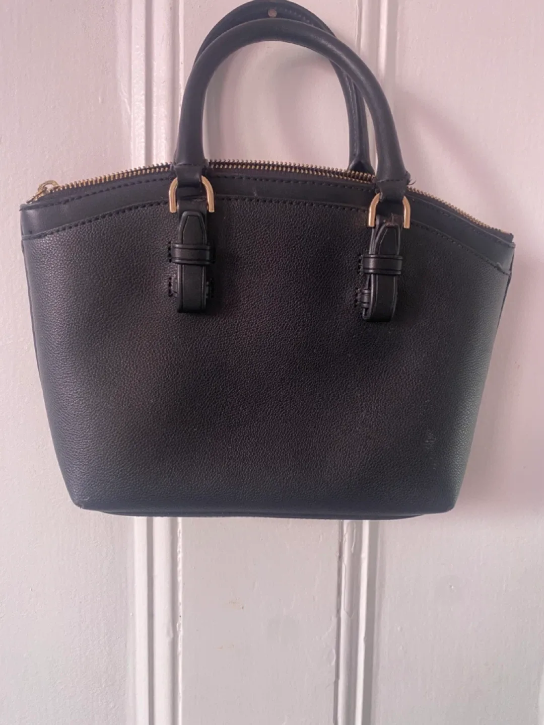 Calvin Klein Black Dome Satchel
