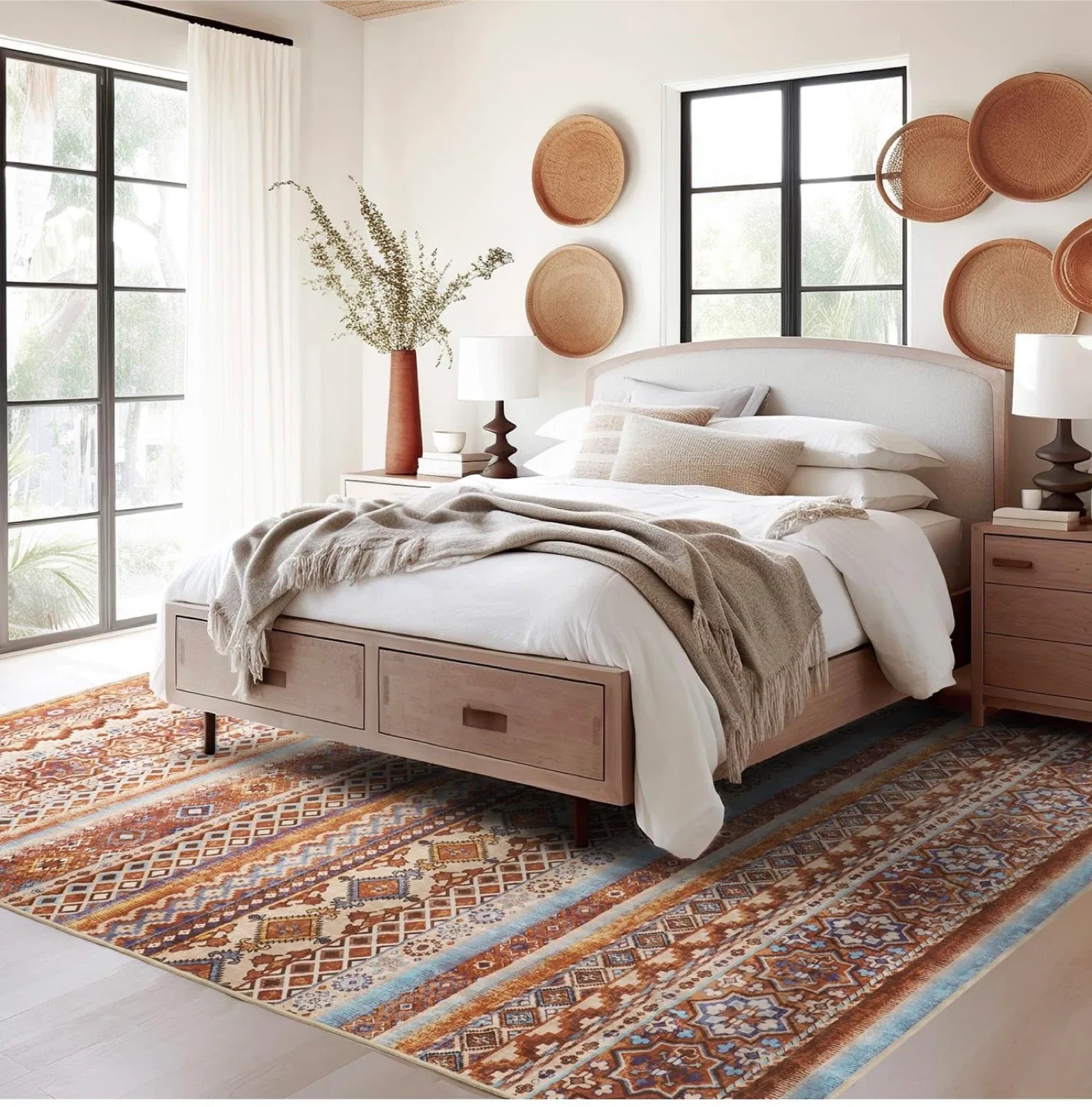 Bohemian Style Area Rug image indicator(3)