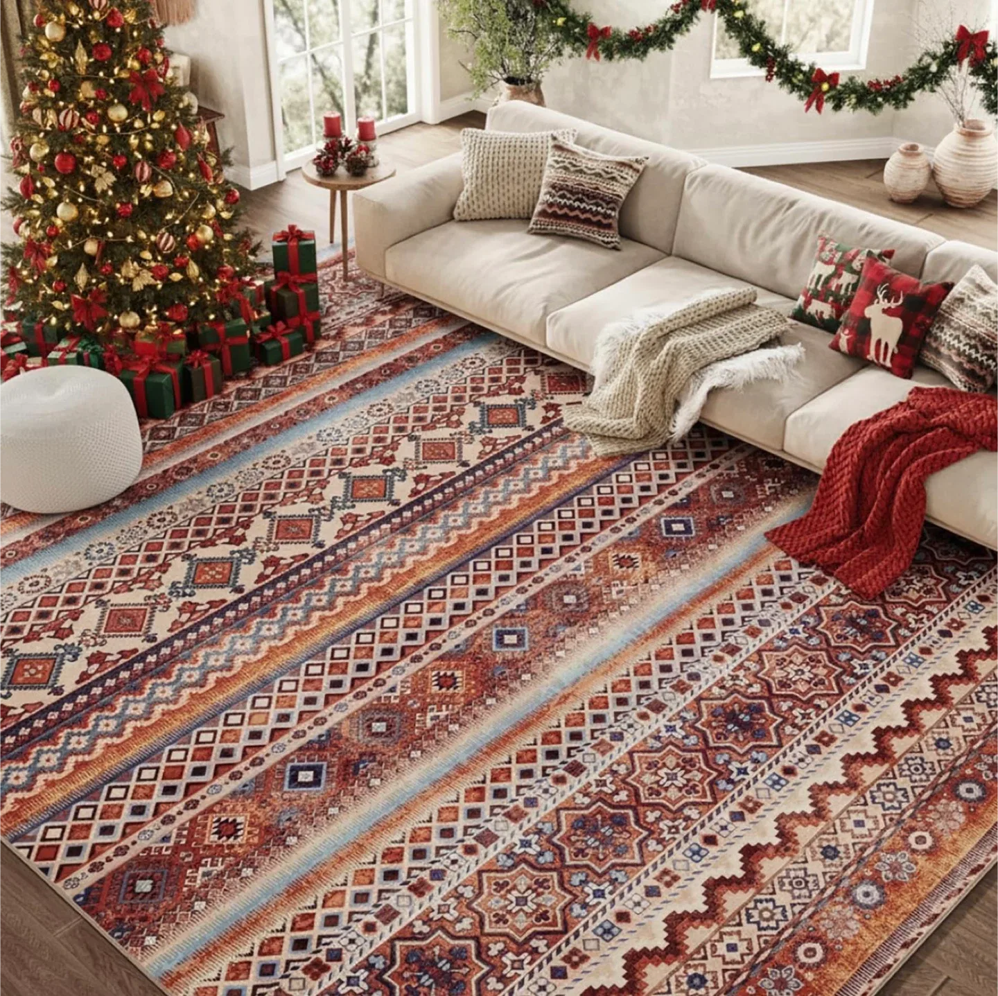 Bohemian Style Area Rug image indicator(2)