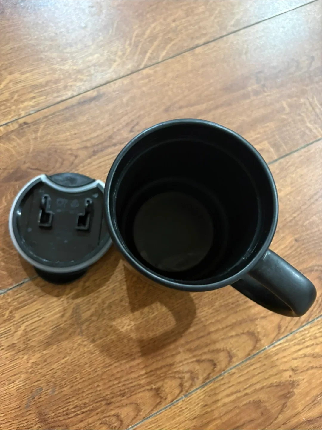 Black Mug with Cork Bottom image indicator(2)