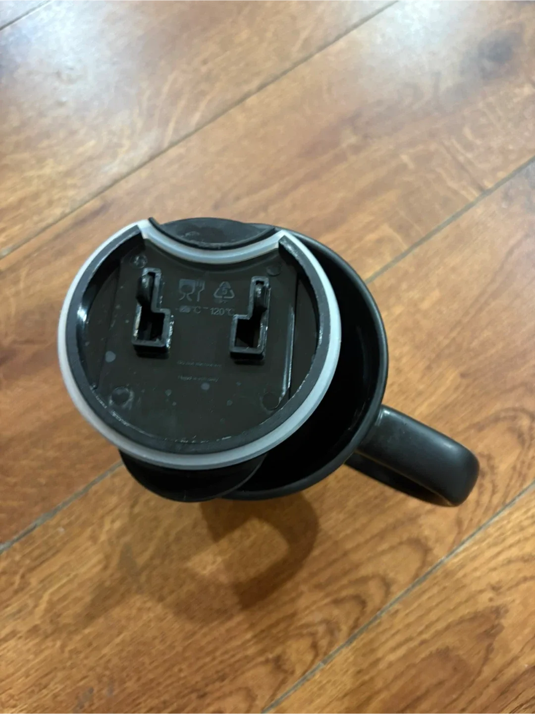 Black Mug with Cork Bottom image indicator(3)