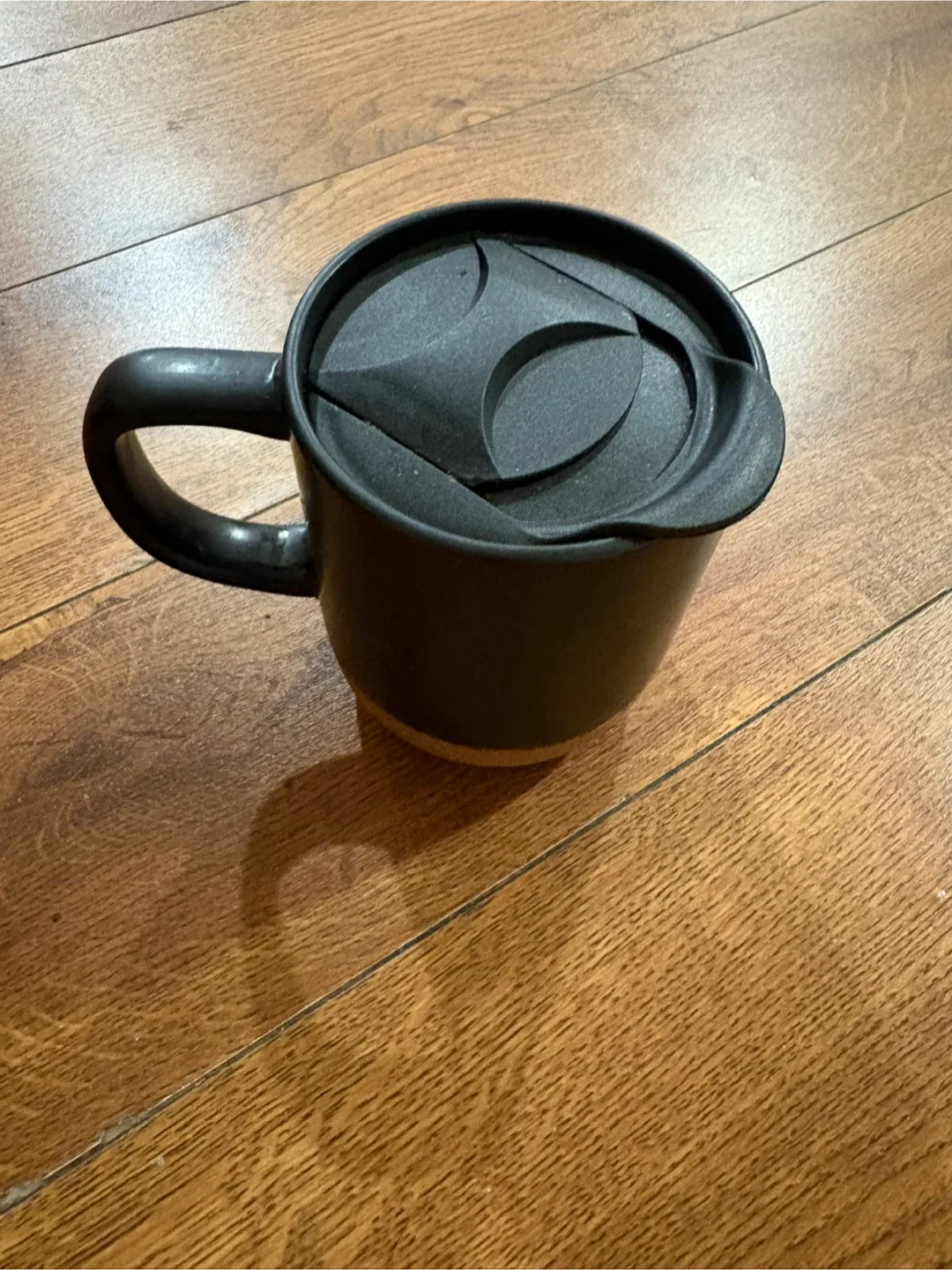 Black Mug with Cork Bottom image indicator(5)