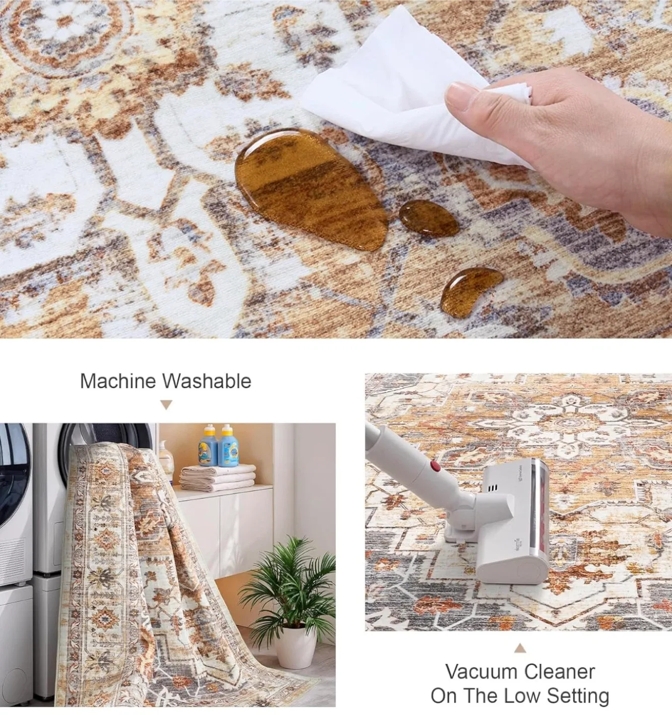 Machine Washable Area Rug image indicator(4)