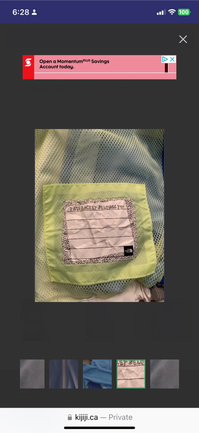 New Y 10/12 The North Face G Mountain View Triclimate Jacket YM - photo 3