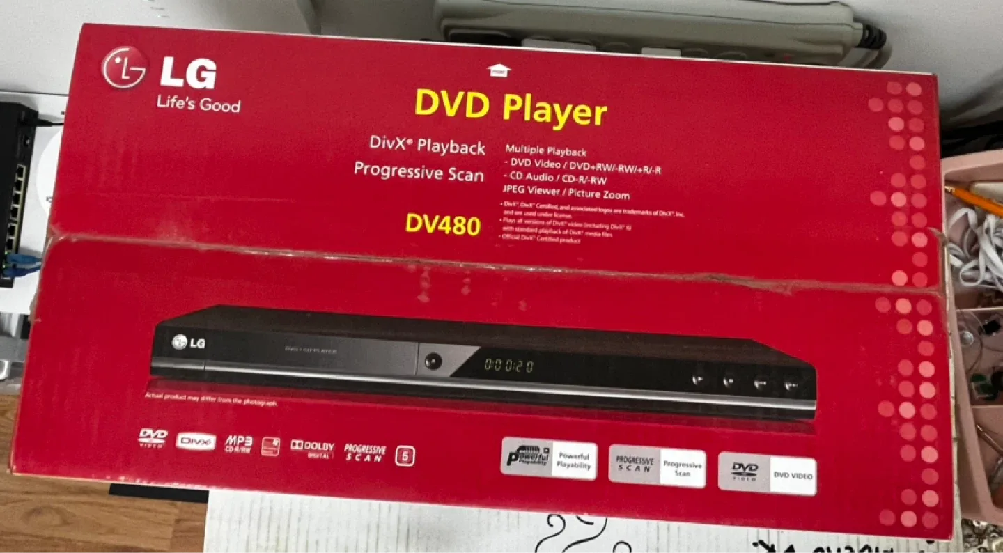 LG DV480 DVD Player - brandNew! image indicator(2)